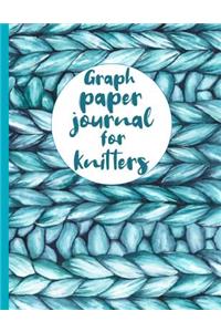 Graph Paper Journal for Knitters