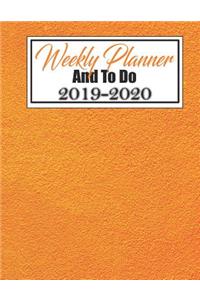 Weekly Planner And To Do