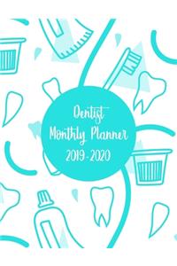 Dentist Monthly Planner 2019-2020