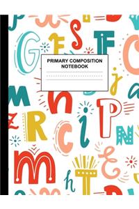 Primary Composition Notebook