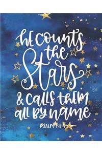He Counts the Stars, And Calls Them All By Name, Psalm 147