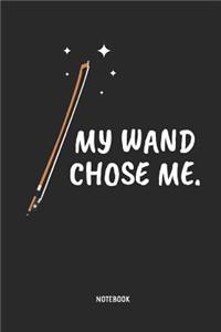 My Wand Chose Me - Cello Notebook