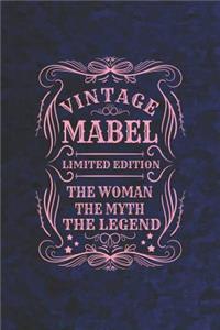 Vintage Mabel Limited Edition the Woman the Myth the Legend