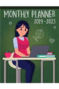 Monthly Planner 2019-2023