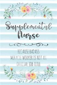 Supplemental Nurse