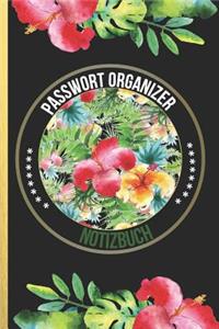 Passwort Organizer Notizbuch