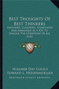 Best Thoughts Of Best Thinkers