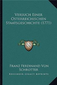 Versuch Einer Osterreichischen Staatsgeschichte (1771)