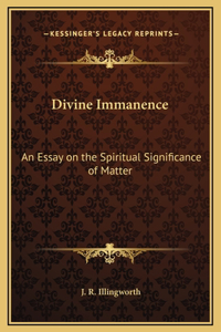 Divine Immanence