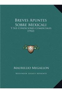 Breves Apuntes Sobre Mexicali