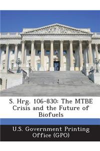 S. Hrg. 106-830