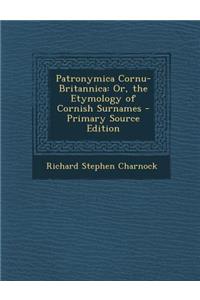 Patronymica Cornu-Britannica