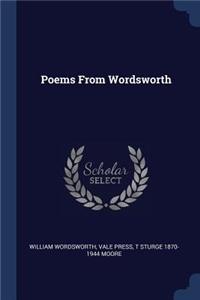 Poems from Wordsworth