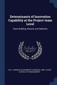 Determinants of Innovation Capability at the Project-team Level