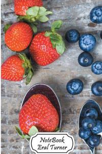 Notebook Journal Dot-Grid, Graph, Lined, Blank No Lined: Berries: Small Pocket Notebook Journal Diary, 120 Pages, 5.5- X 8.5- (Blank Notebook Journal)