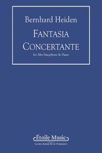Fantasia Concertante (Piano Reduction): Alto Sax and Piano