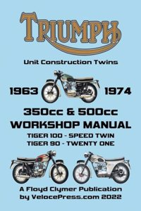 TRIUMPH 350cc & 500cc UNIT CONSTRUCTION TWINS 1963-1974 WORKSHOP MANUAL