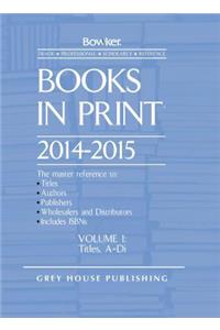 Books in Print - 7 Volume Set, 2014/15