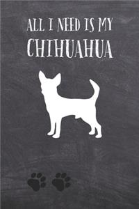 All I need is my Chihuahua