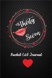Thirty Seven Bucket List Journal