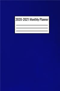 2020-2021 Monthly Planner