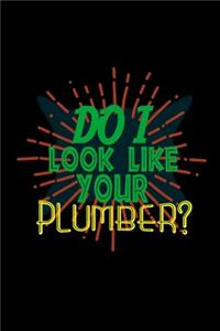 Do i look like your plumber?