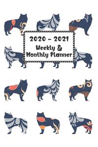 2020 - 2021 Weekly & Monthly Planner