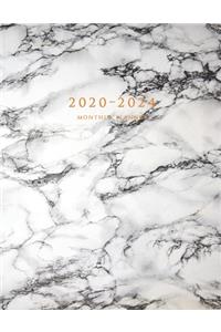 2020-2024 Monthly Planner