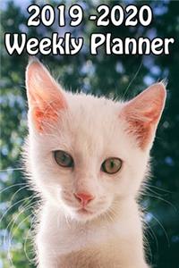 2019 - 2020 Weekly Planner: A 15 Month Planner for Cat Lovers