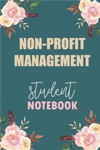Non-Profit Management Student Notebook