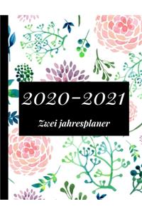 2020-2021 Zwei jahresplaner