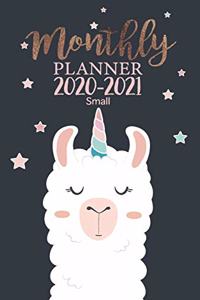 Monthly planner 2020-2021 Small