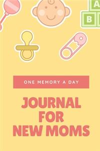 One Memory A Day Journal For New Moms