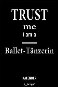 Kalender für Ballet-Tänzer / Ballet-Tänzerin