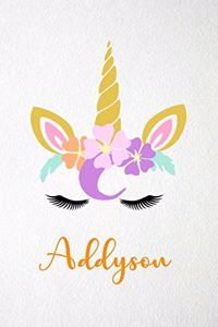 Addyson A5 Lined Notebook 110 Pages