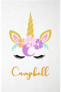 Campbell A5 Lined Notebook 110 Pages