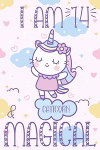 I am 14 & Magical Caticorn Journal
