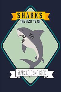 Shark Coloring Book