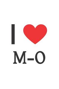 I Love M-O: M-O Designer Notebook