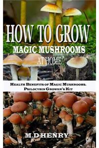 How to Grow Magic Mushrooms at Home +: Health Benefits of Magic Mushrooms. Psilocybin Grower's Kit