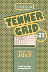 Sudoku Tenner Grid - 200 Master Puzzles 10x7 (Volume 25)