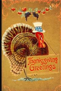 Vintage Thanksgiving Journal