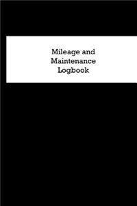 Mileage and Maintenance Logbook
