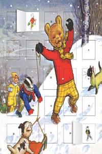 Classic Rupert advent calendar (with stickers)