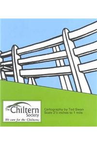 Chiltern Society Footpath Map No. 26 Hitchin and Hexton