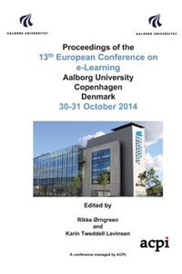 Proceedings of the 13th Conference on E-Learning - Ecel 2014