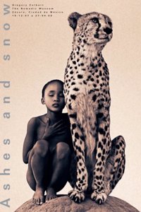 Ashes and Snow Mexico Child with Cheetah Poster (Standard)
