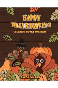 Thanksgiving Coloring Books For Kids