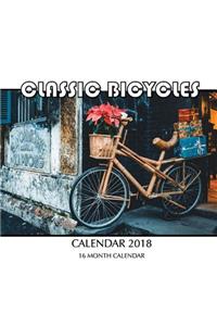Classic Bicycles Calendar 2018
