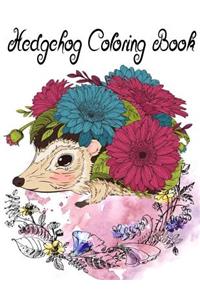 Hedgehog Coloring Book